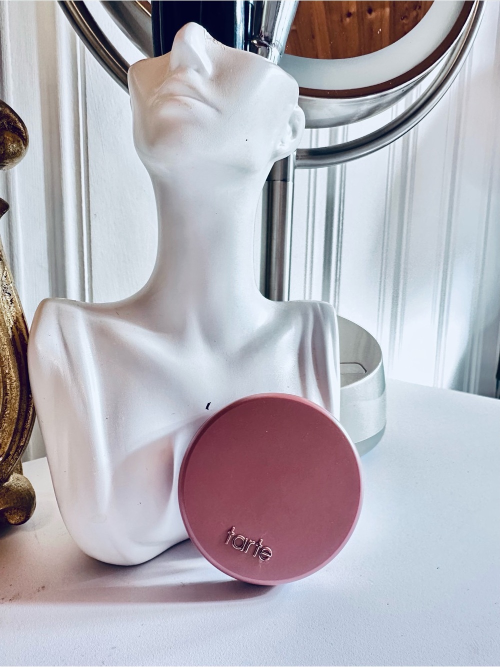 tarte Cosmetics Amazonian Clay 12-hour blush in Risqué- color discontinued